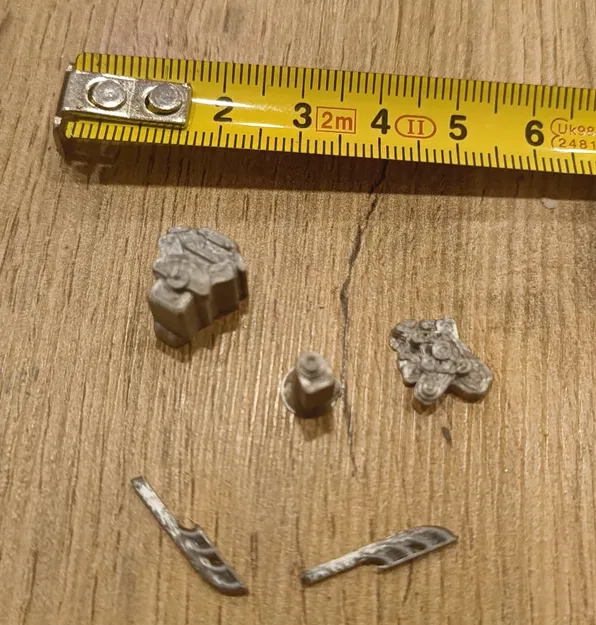 Động cơ Dodge Hellcat stylized tỷ lệ 1:64 cho Hot Wheels Challenger - Image 8