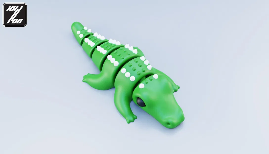 Cá sấu dẻo (Flexible Alligator) - Image 2