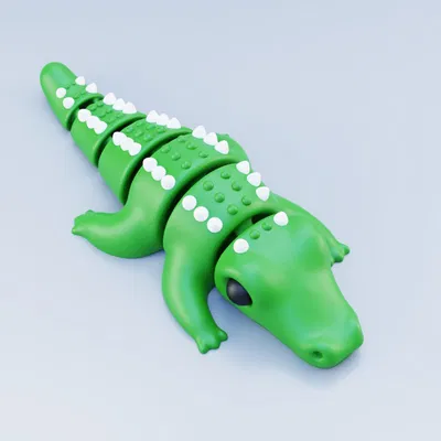 Cá sấu dẻo (Flexible Alligator)
