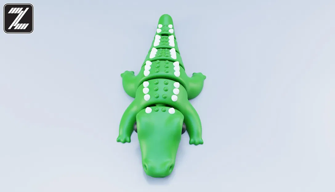 Cá sấu dẻo (Flexible Alligator) - Image 4