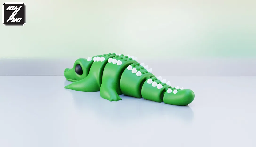 Cá sấu dẻo (Flexible Alligator) - Image 5