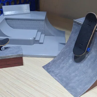 Fingerboard Park Pro – Sample Spot demo (không phải file sẵn sàng để in)