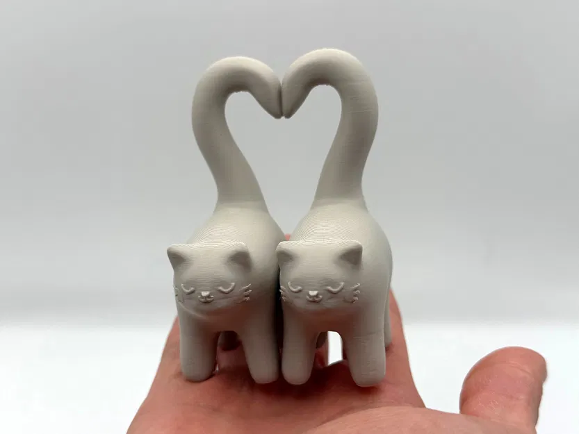 Tail Heart Kittens – Cặp mèo đuôi trái tim - Image 1