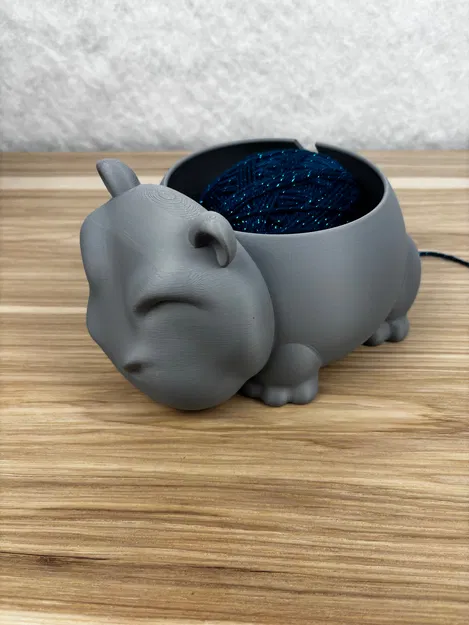 Bát Đựng Len Hình Hà Mã (Hippo Yarn Bowl) - Image 1