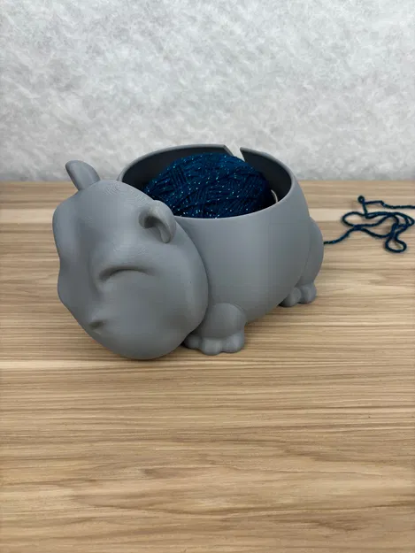 Bát Đựng Len Hình Hà Mã (Hippo Yarn Bowl) - Image 3