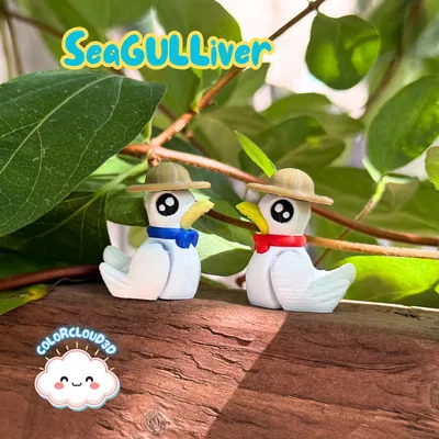Seagulliver – Hải âu Flexi mê biển nắng