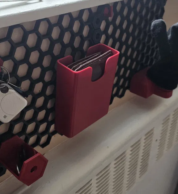 Giá đỡ ví dạng đứng sâu (hộp dựng có rãnh móc ngón tay) - Image 1