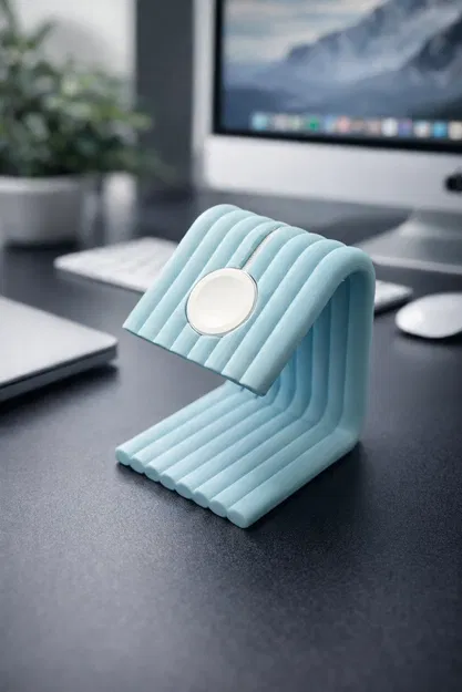 Giá Đỡ Sạc Apple Watch Gân Sọc - Image 1