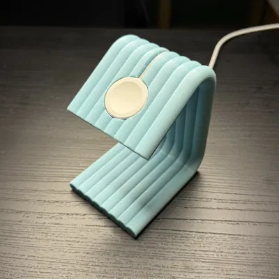 Giá Đỡ Sạc Apple Watch Gân Sọc