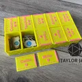 Bộ Organizer/Insert cho Board Game Calico (Calico Board Game Organizer) - Thumbnail 2