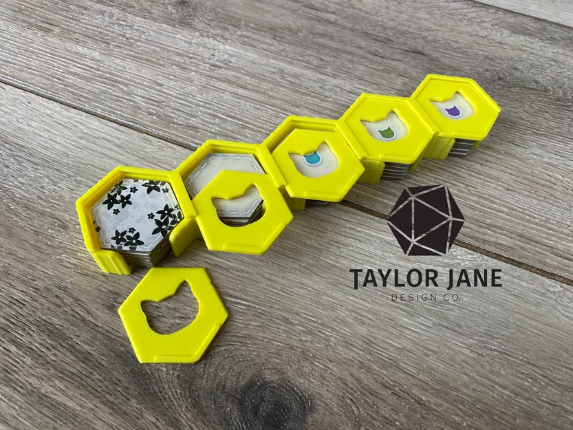 Bộ Organizer/Insert cho Board Game Calico (Calico Board Game Organizer) - Image 4