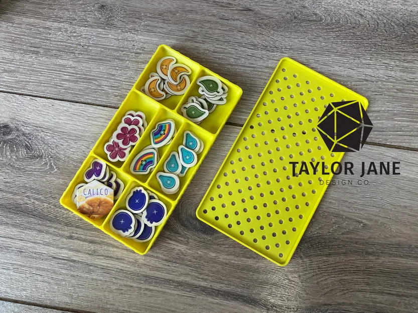 Bộ Organizer/Insert cho Board Game Calico (Calico Board Game Organizer) - Image 6