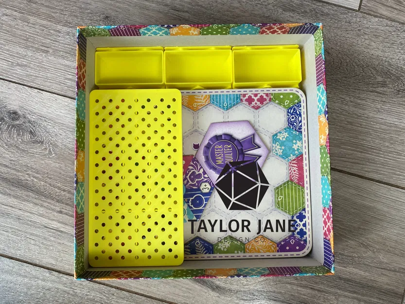 Bộ Organizer/Insert cho Board Game Calico (Calico Board Game Organizer) - Image 8