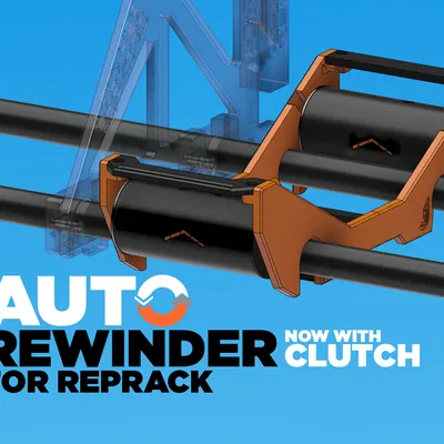 Bộ Giữ Spool Tự Cuốn Lại (Auto-Rewind) cho RepRack