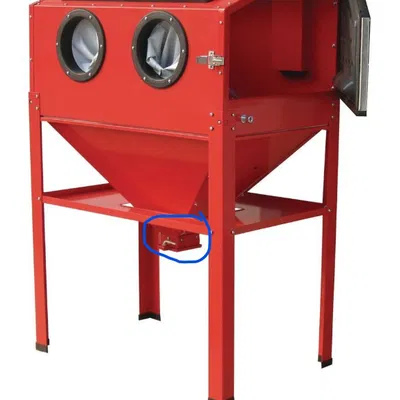 Adapter đầu hút hạt cho tủ phun cát (Harbor Freight, Tamforce, IKH, v.v.)