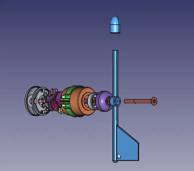 YA-WV-V0.8 – Cánh gió dùng absolute encoder quang 4-bit (22,5°) - Image 3