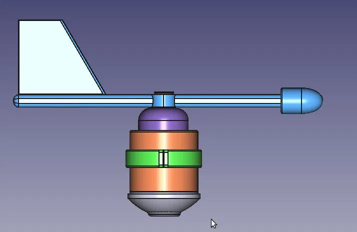 YA-WV-V0.8 – Cánh gió dùng absolute encoder quang 4-bit (22,5°) - Image 6