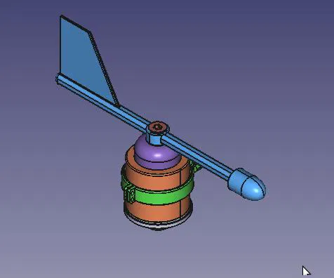 YA-WV-V0.8 – Cánh gió dùng absolute encoder quang 4-bit (22,5°) - Image 7