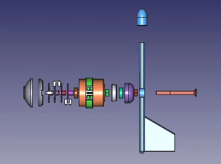 YA-WV-V0.8 – Cánh gió dùng absolute encoder quang 4-bit (22,5°) - Image 8