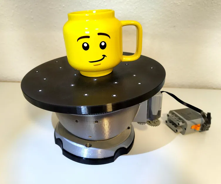 Bàn Xoay 3D Scanning Nhỏ cho Highly Adjustable Ball Vise System - Image 1