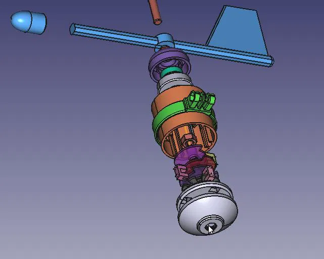 YA-WV-V0.8 – Cánh gió dùng absolute encoder quang 4-bit (22,5°) - Image 10