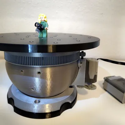 Bàn Xoay 3D Scanning Nhỏ cho Highly Adjustable Ball Vise System