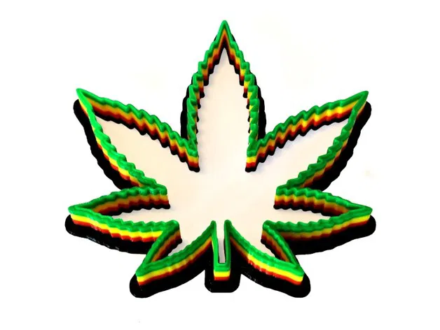Khuôn Cắt Bánh Quy Lá Cần Sa (Cannabis) - Marijuana Leaf - Image 7