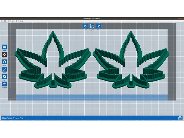 Khuôn Cắt Bánh Quy Lá Cần Sa (Cannabis) - Marijuana Leaf - Image 8