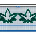 Khuôn Cắt Bánh Quy Lá Cần Sa (Cannabis) - Marijuana Leaf - Thumbnail 8