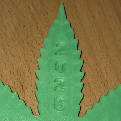 Lá Cần Sa; Bùa May Mắn – 1 Eurocent