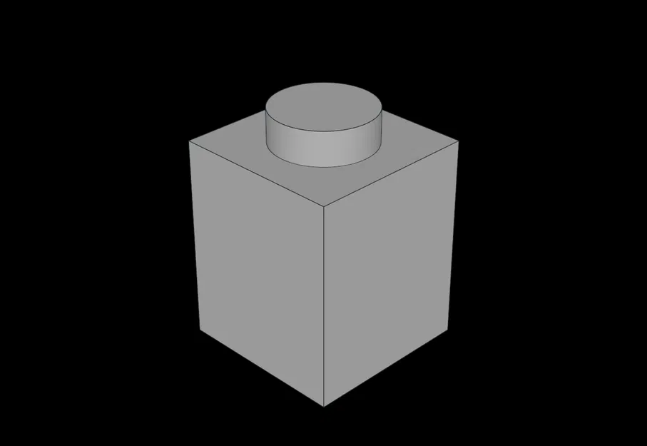 Gạch LEGO Compatible (3005.dat) Brick 1 x 1 - Image 1