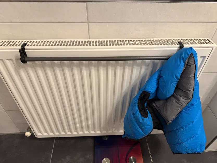 Bộ Adapter cho giá treo khăn radiato từ IKEA PAX (tái chế) - Image 1