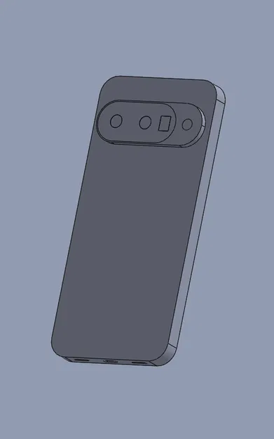 Mẫu 3D Google Pixel 10 (STEP) – Mockup nhanh - Image 1