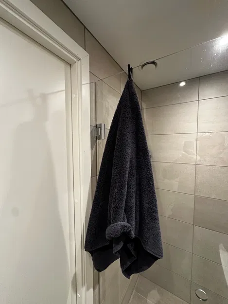 Móc Treo Cửa Kính Phòng Tắm Hiện Đại – Kính 8mm - Image 2