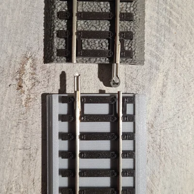 Nền roadbed ray tàu tỉ lệ HO