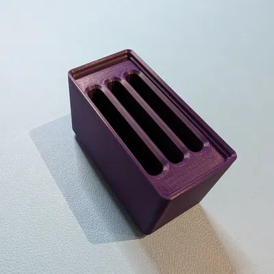 Khay Gridfinity đựng SSD Samsung T7 (2x1) - Footprint tối thiểu