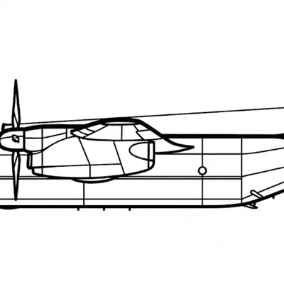 Tranh Treo Tường Silhouette Grumman C-2A Greyhound