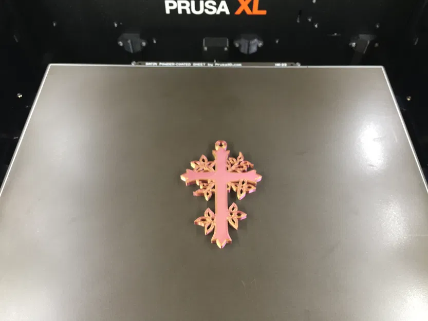 Thánh giá trang trí với họa tiết lá - Image 6