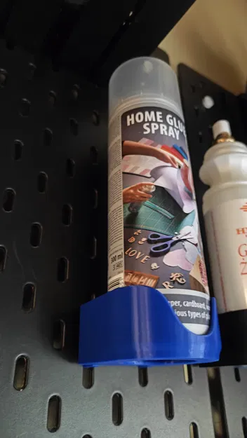 Holder chai dạng parametric cho SKADIS D58mm - Image 1