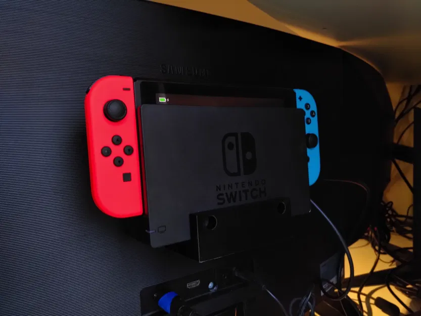 Giá treo Dock Nintendo Switch cho VESA 75x75 - Image 1