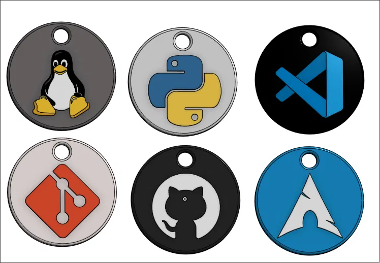 Móc Khóa Developer (Developer Keychains) - Image 1