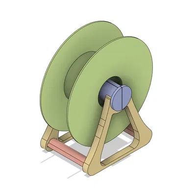 Giá Đỡ Cuộn Filament (Spool Holder) In 3D 100%