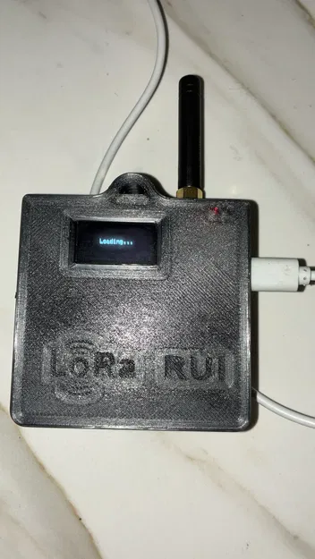 Hộp cho ttgo lora32 v1-6-1-1 (Meshcore) – chỗ lắp pin LiPo 2000 mAh - Image 1