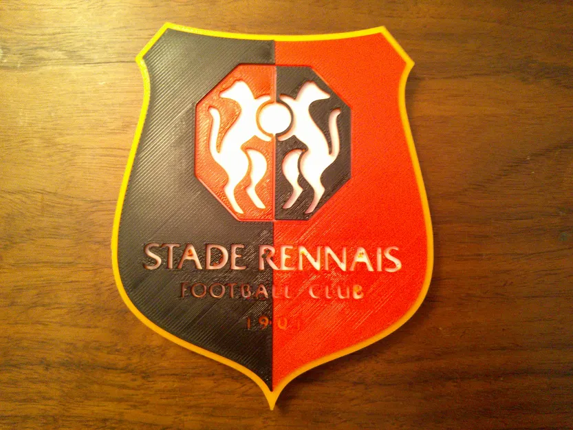 Lót ly hoặc bảng logo Stade Rennais F.C. - Image 1