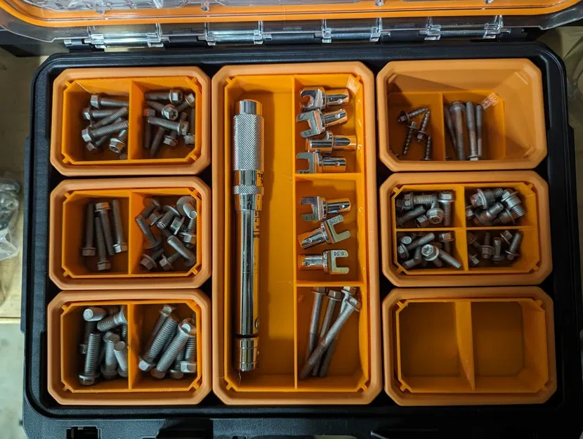 RIDGID 2.0 Small Parts Organizer Nesting Cups - Cốc lồng & khay chia ngăn - Image 1