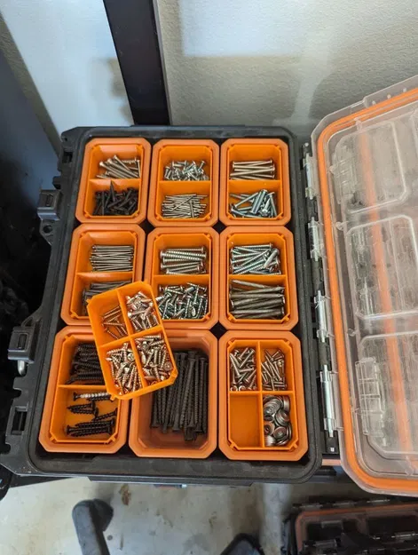 RIDGID 2.0 Small Parts Organizer Nesting Cups - Cốc lồng & khay chia ngăn - Image 2
