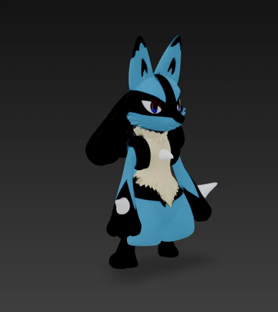Lucario – Mô hình figure Pokémon - Image 1