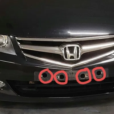 Nắp bịt cản trước Honda Accord/Acura