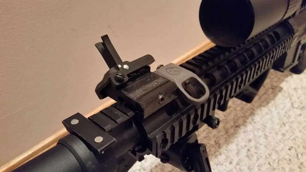 Adapter rail Picatinny góc 45 độ (45 degree angled picatinny rail adapter) - Image 4