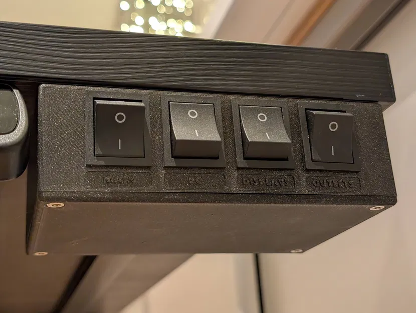 Hộp công tắc điều khiển nguồn PC (PC power control switch box) - Image 1